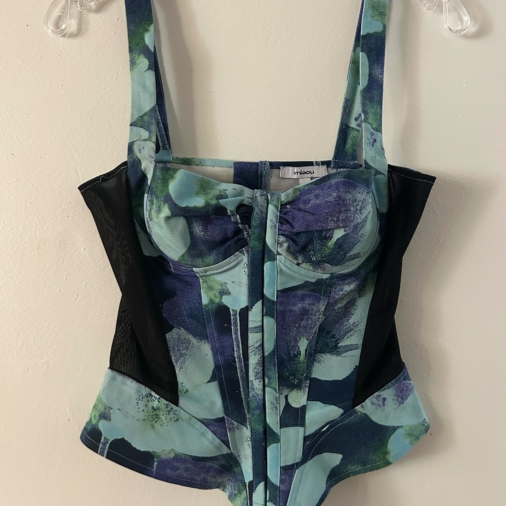MIAOU corset top, size M